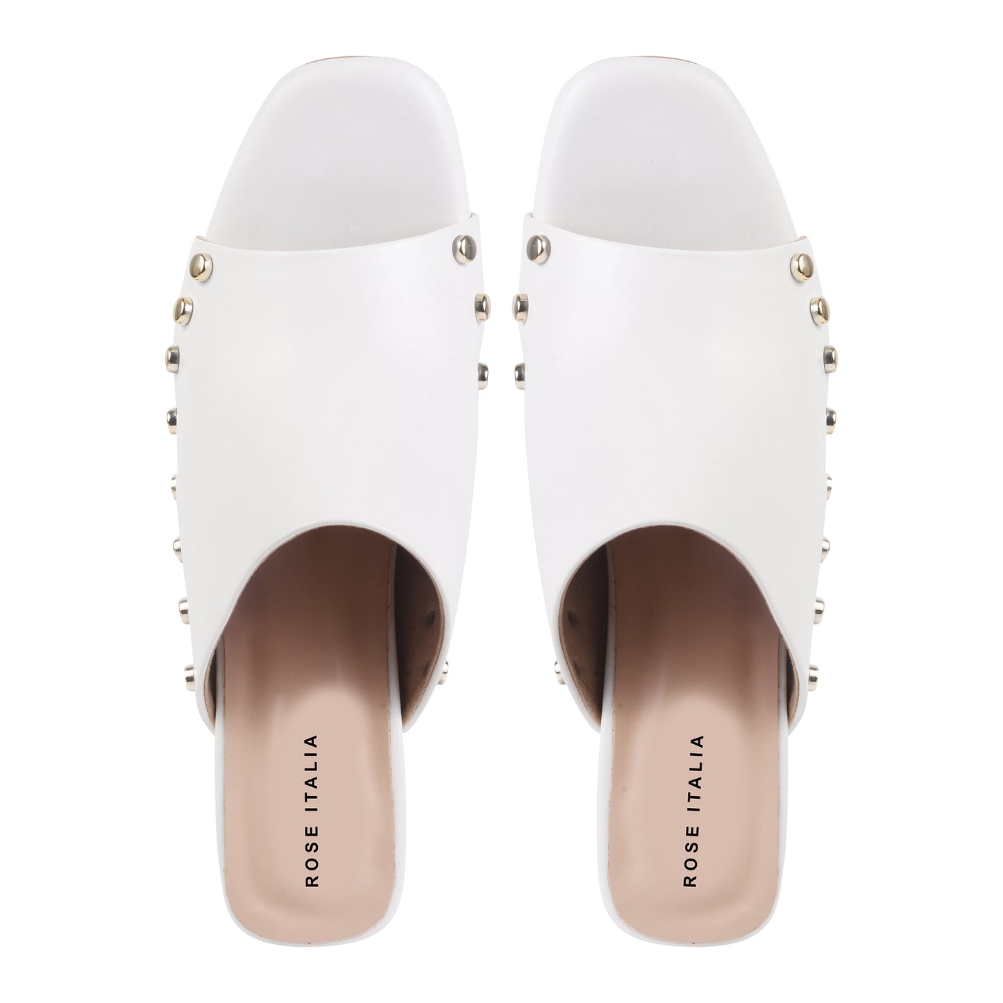Studded Elegance Mules