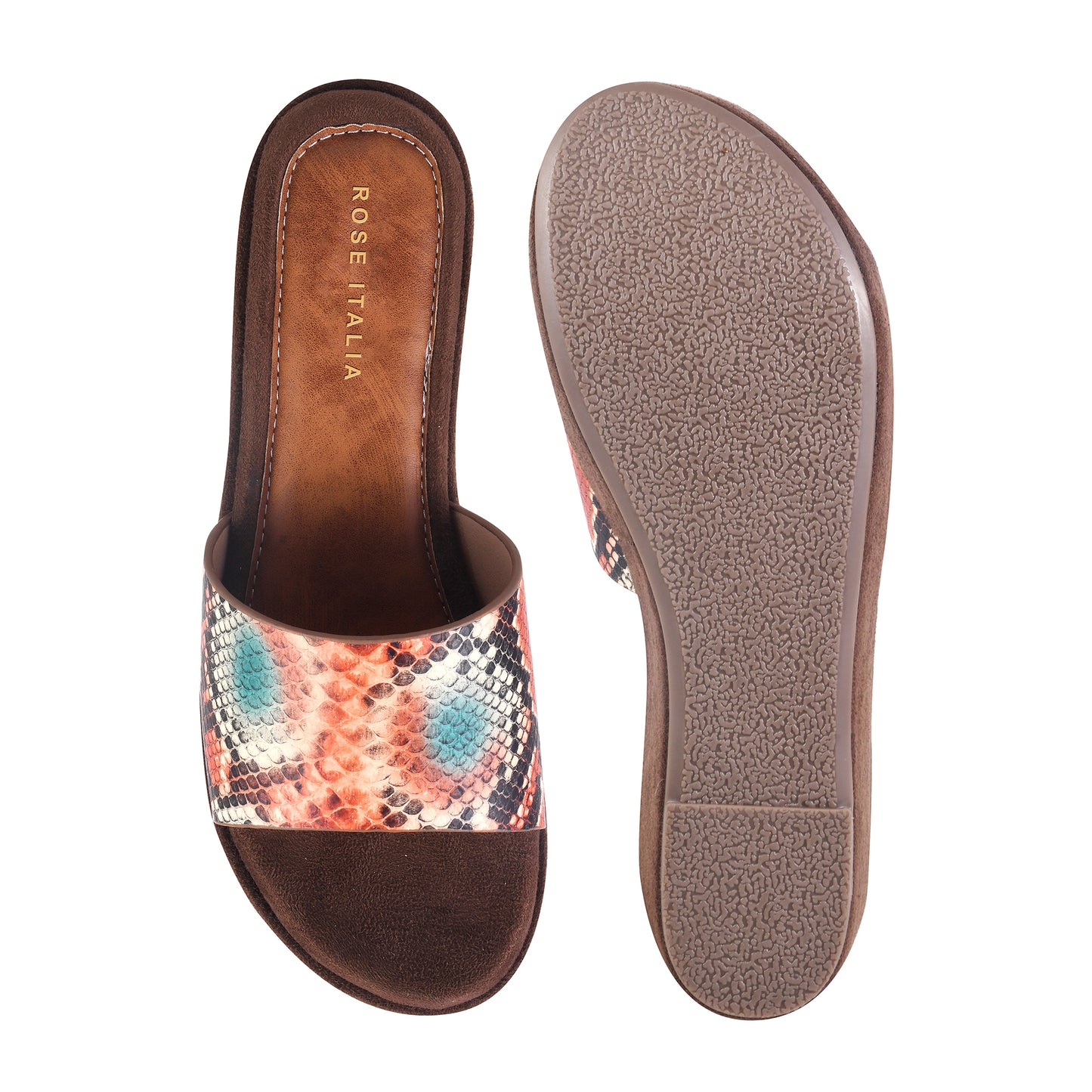 Python Chic Wedges