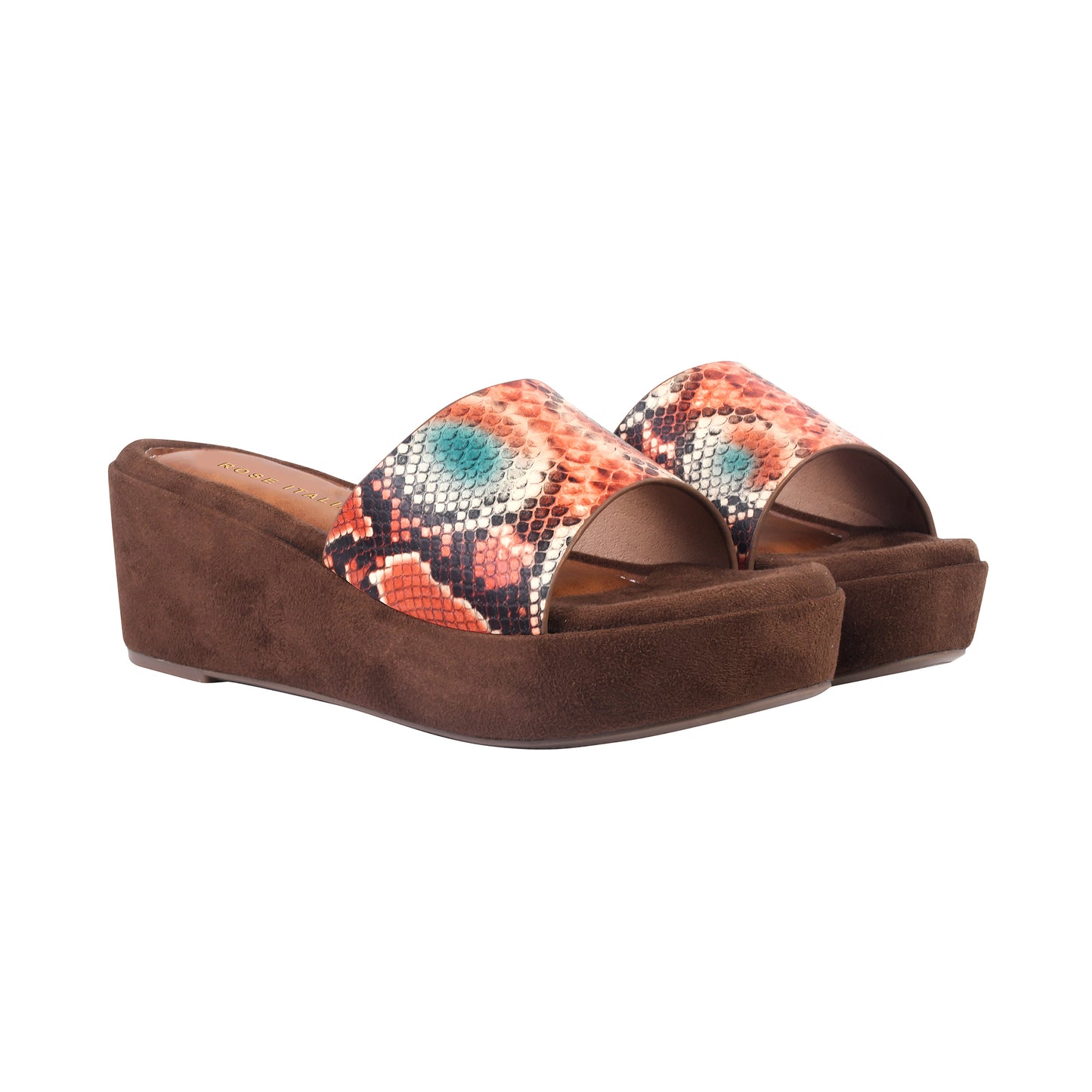 Python Chic Wedges