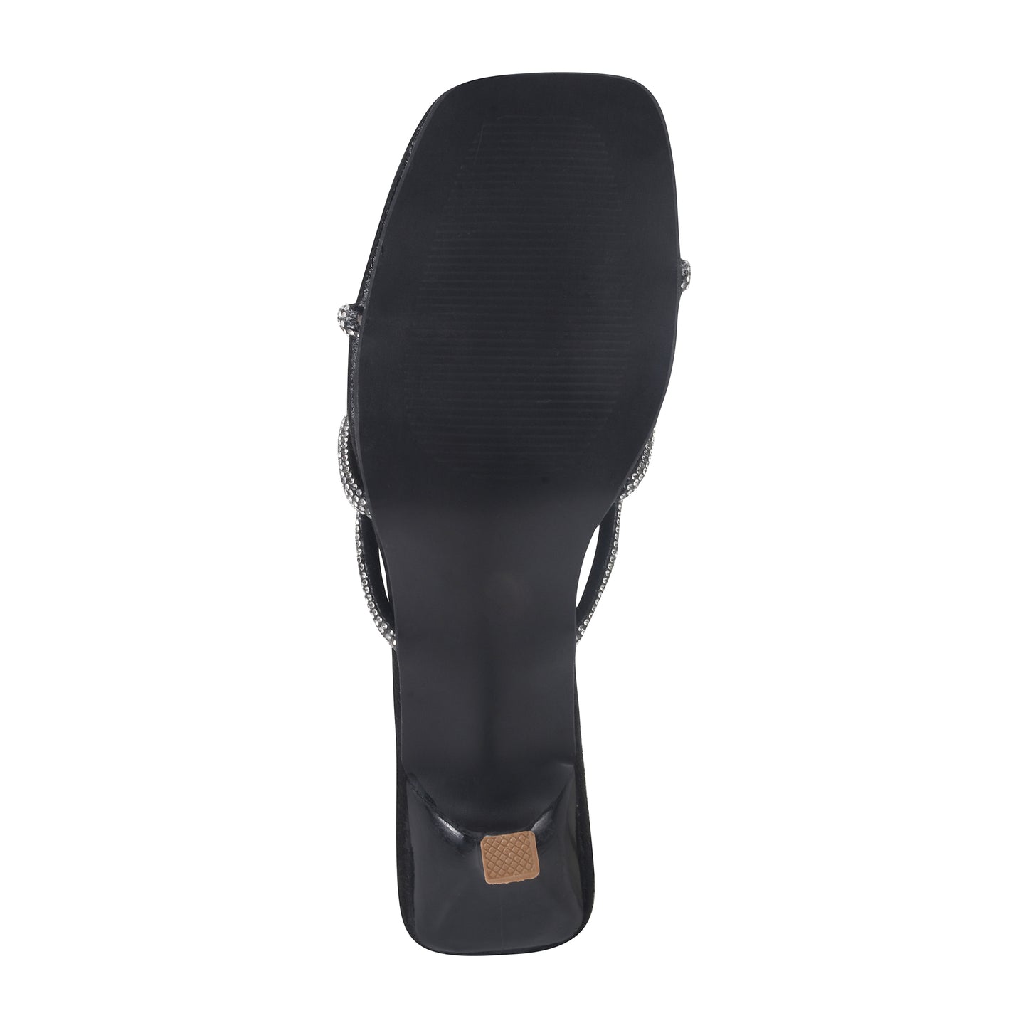 Midnight Glam Crystal Slip-ons