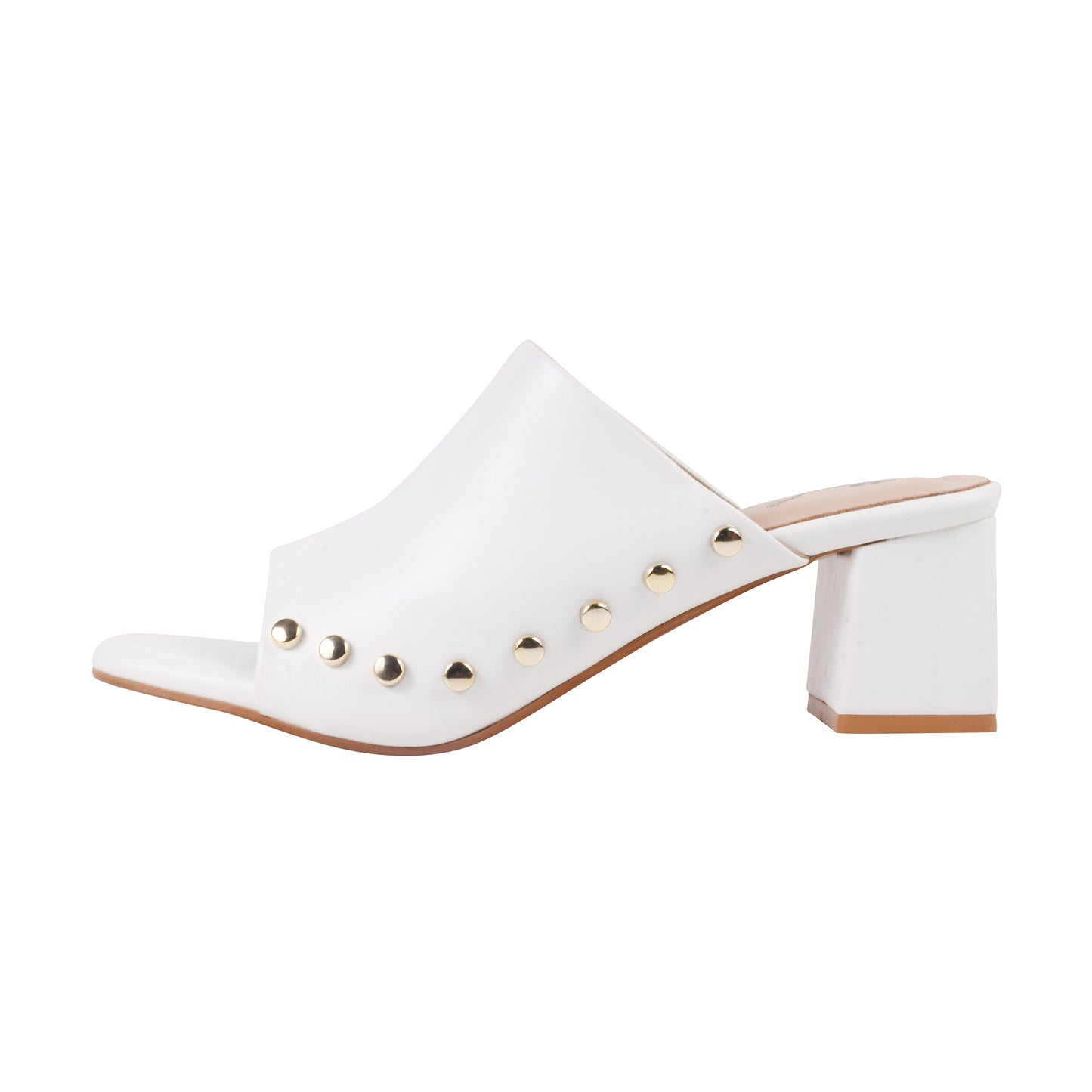 Studded Elegance Mules