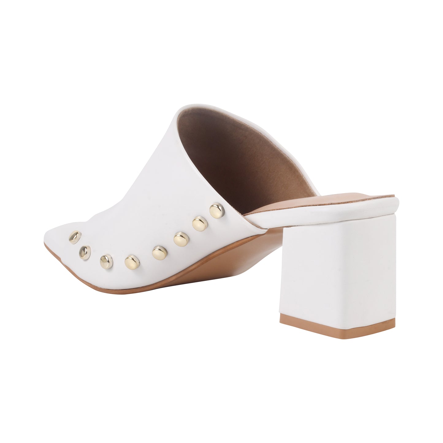 Studded Elegance Mules