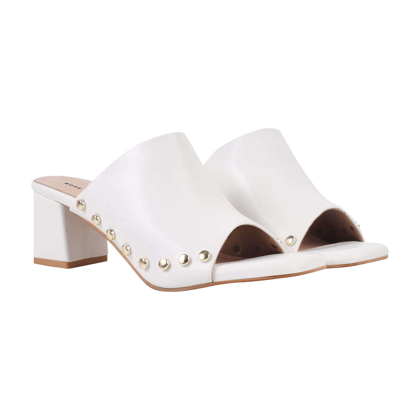 Studded Elegance Mules