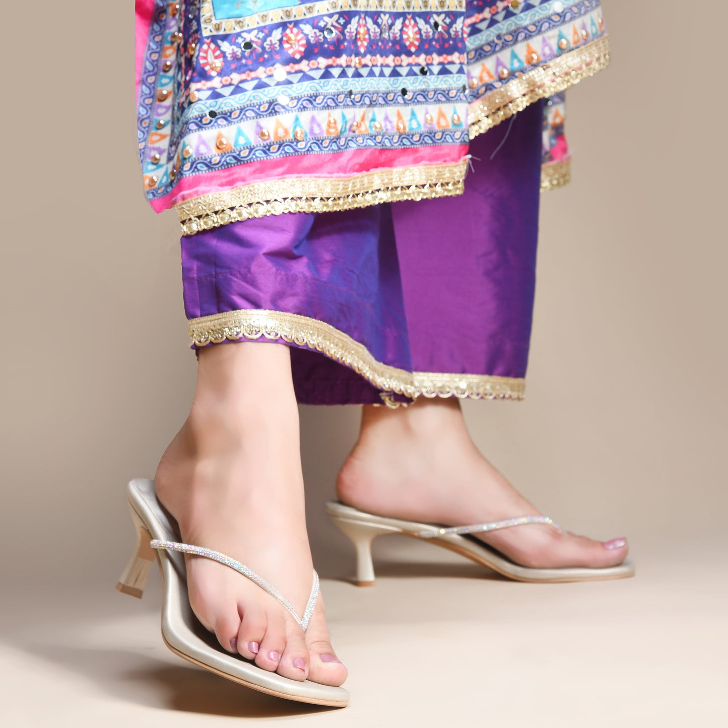 Crystal Grace Heels