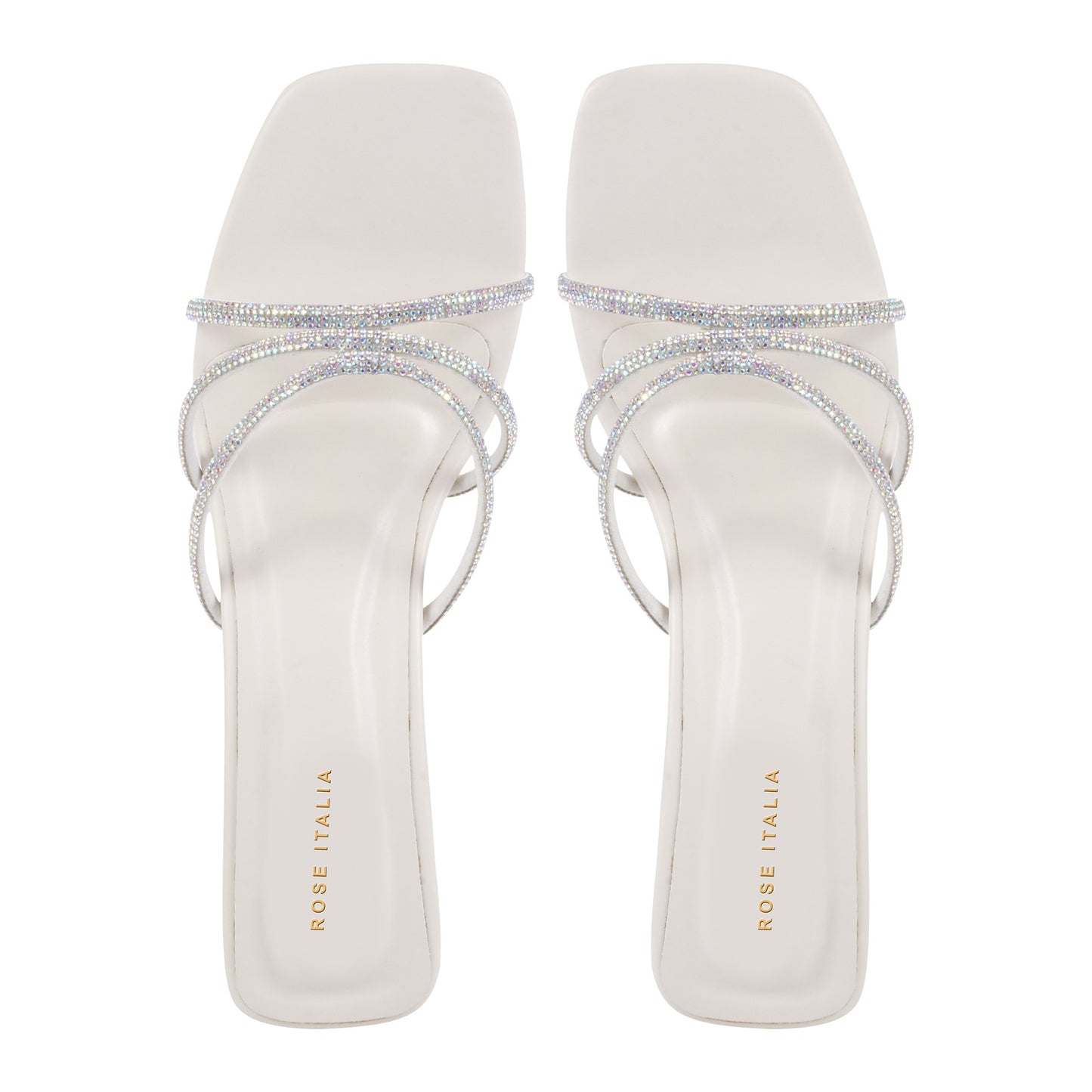 Midnight Glam Crystal Slip-ons