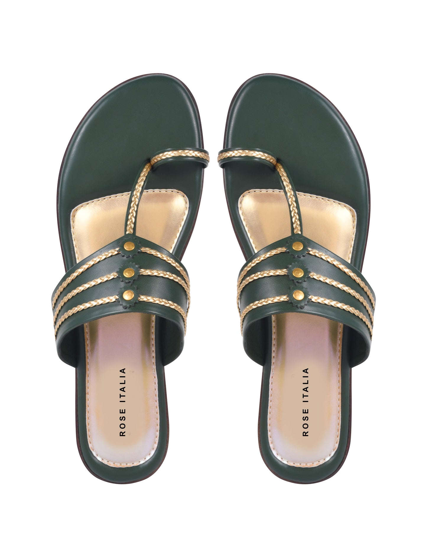 Emerald Charm Kolhapuri