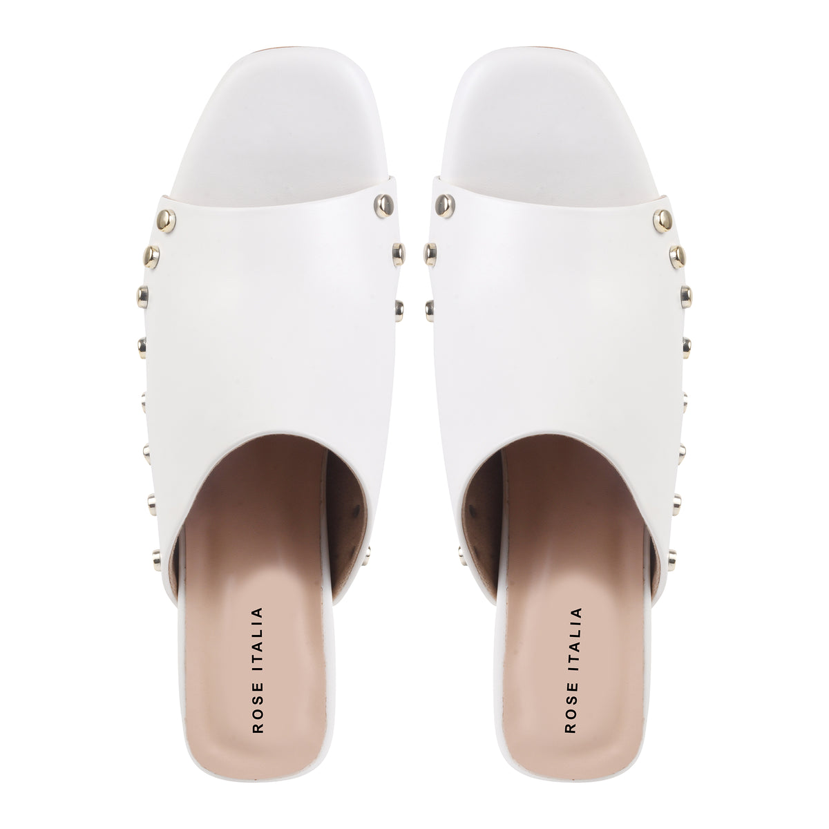 Studded Elegance Mules
