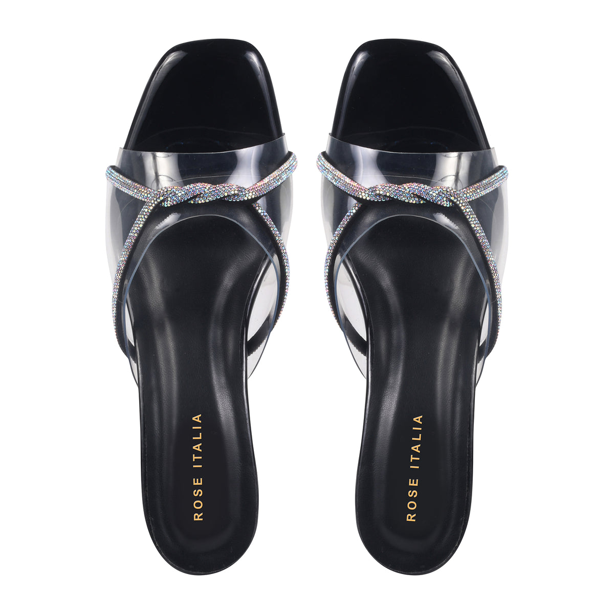 Crystal Knot Elegance Heels