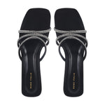 Midnight Glam Crystal Slip-ons