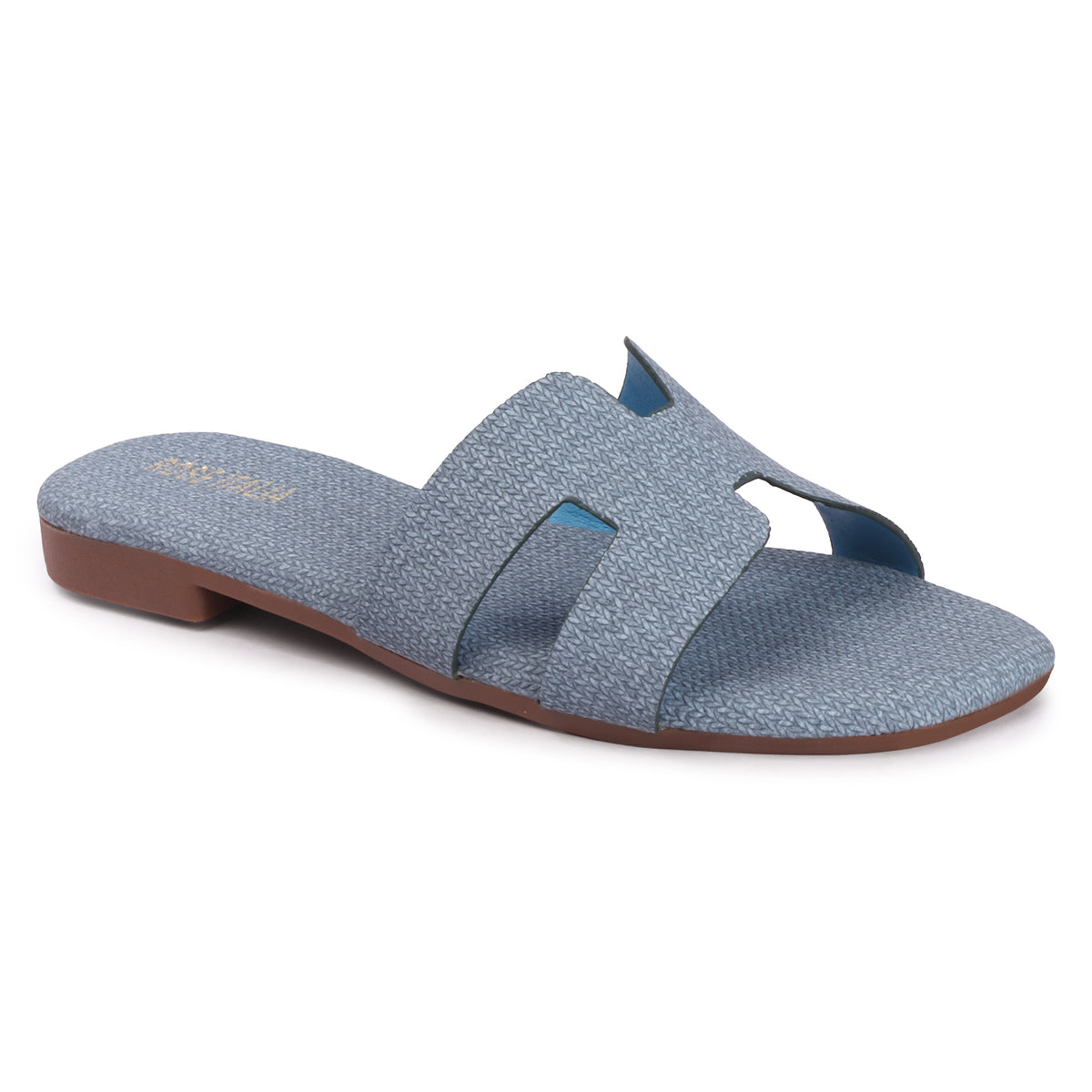 Rose Italia Slip-on Flat Sandals