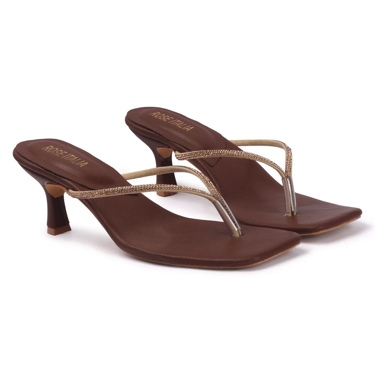 Rose Italia Kitten Heels