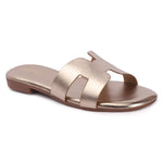 Rose Italia Slip-on Flat Sandals