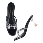 Crystal Knot Elegance Heels