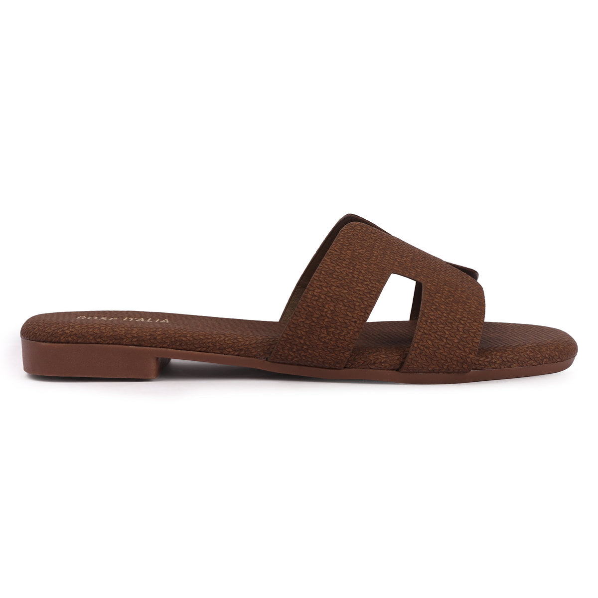 Rose Italia Slip-on Flat Sandals