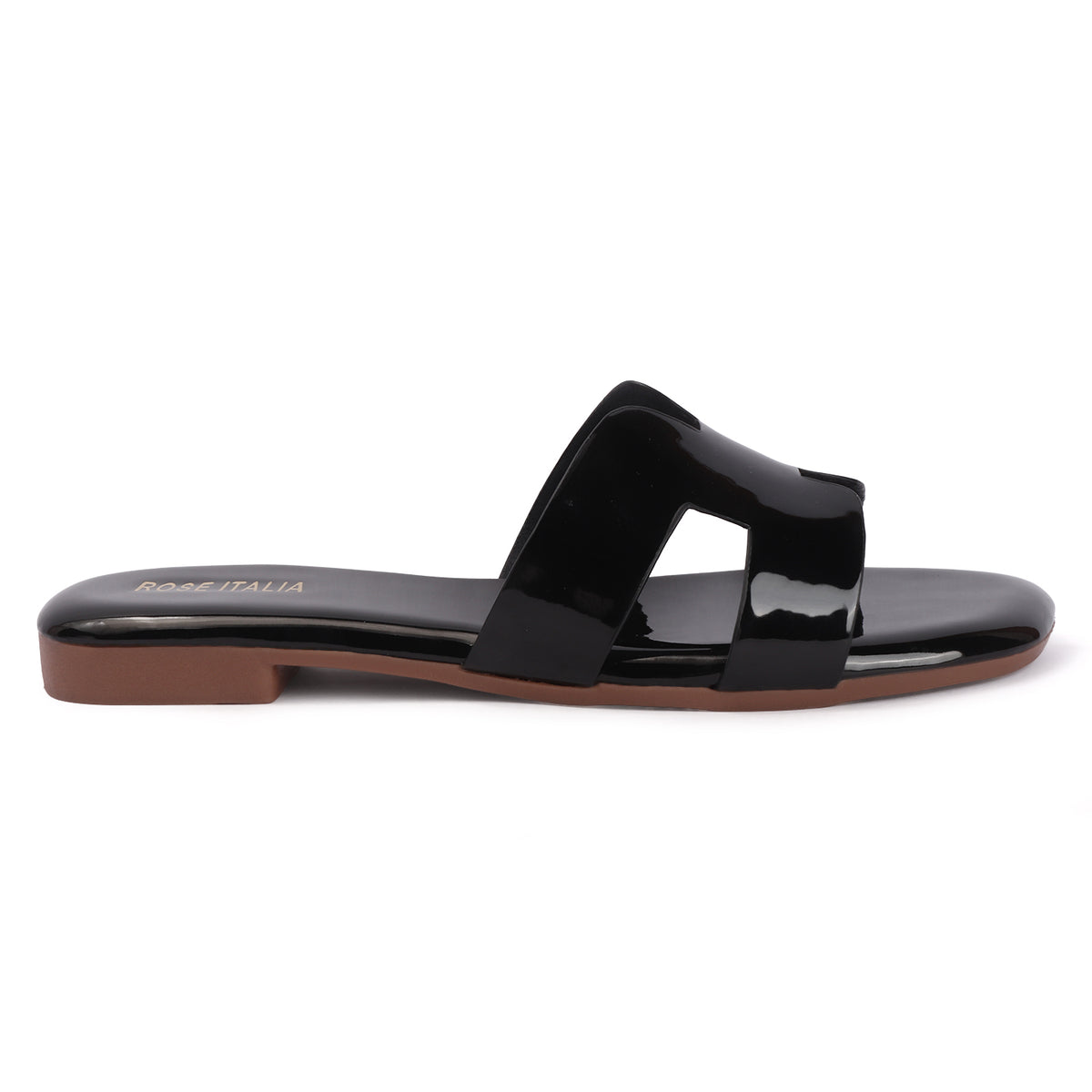 Rose Italia Slip-on Flat Sandals