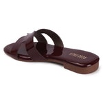 Rose Italia Slip-on Flat Sandals