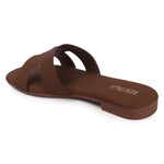 Rose Italia Slip-on Flat Sandals