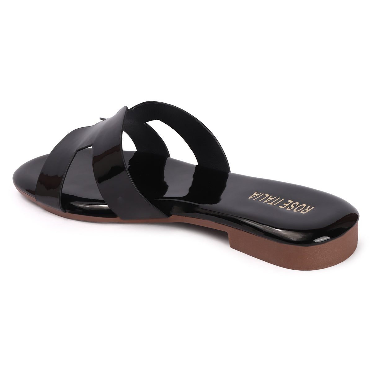 Rose Italia Slip-on Flat Sandals