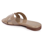 Rose Italia Slip-on Flat Sandals