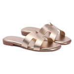 Rose Italia Slip-on Flat Sandals