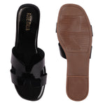 Rose Italia Slip-on Flat Sandals