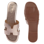 Rose Italia Slip-on Flat Sandals
