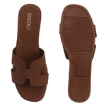 Rose Italia Slip-on Flat Sandals