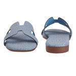 Rose Italia Slip-on Flat Sandals