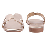 Rose Italia Slip-on Flat Sandals