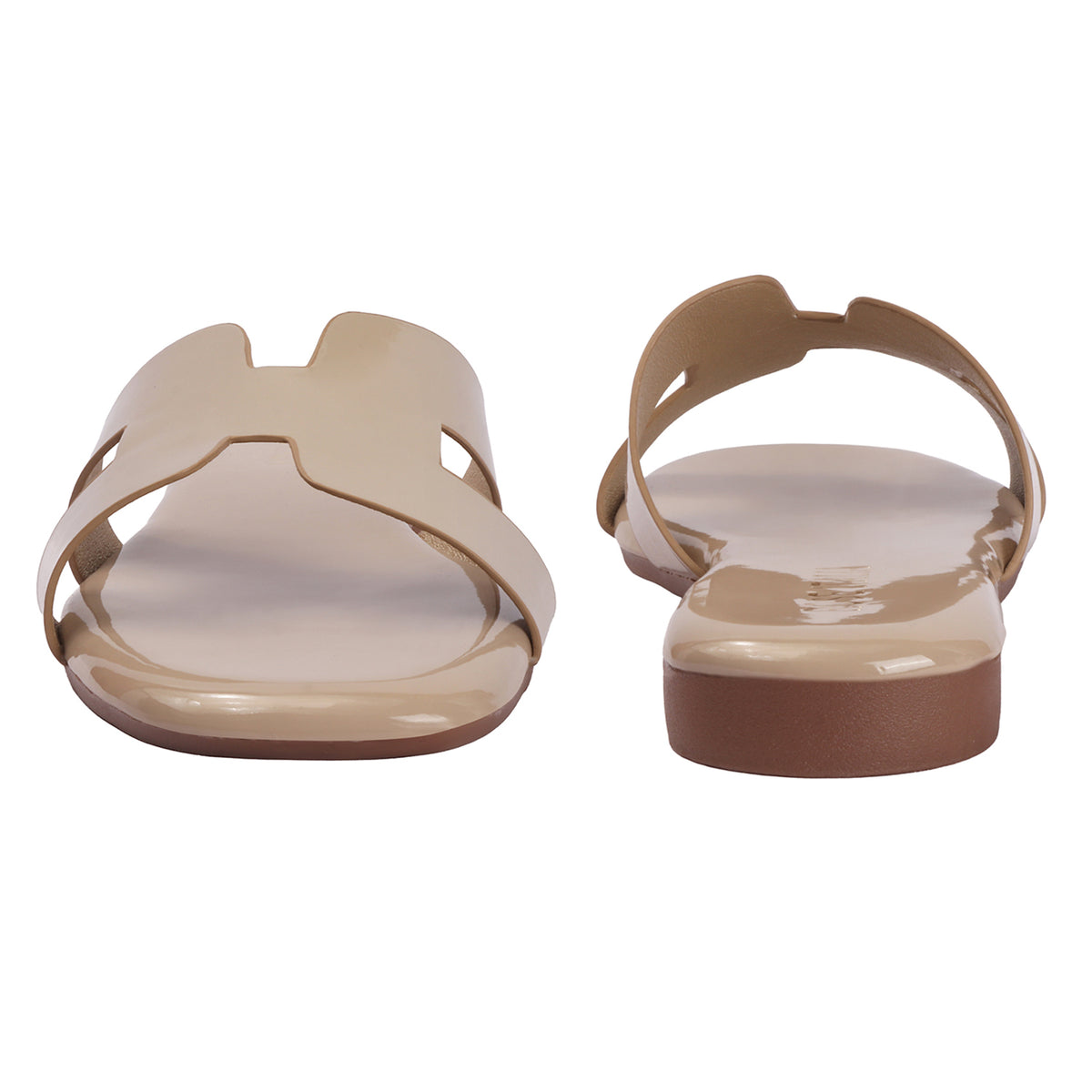 Rose Italia Slip-on Flat Sandals