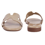 Rose Italia Slip-on Flat Sandals