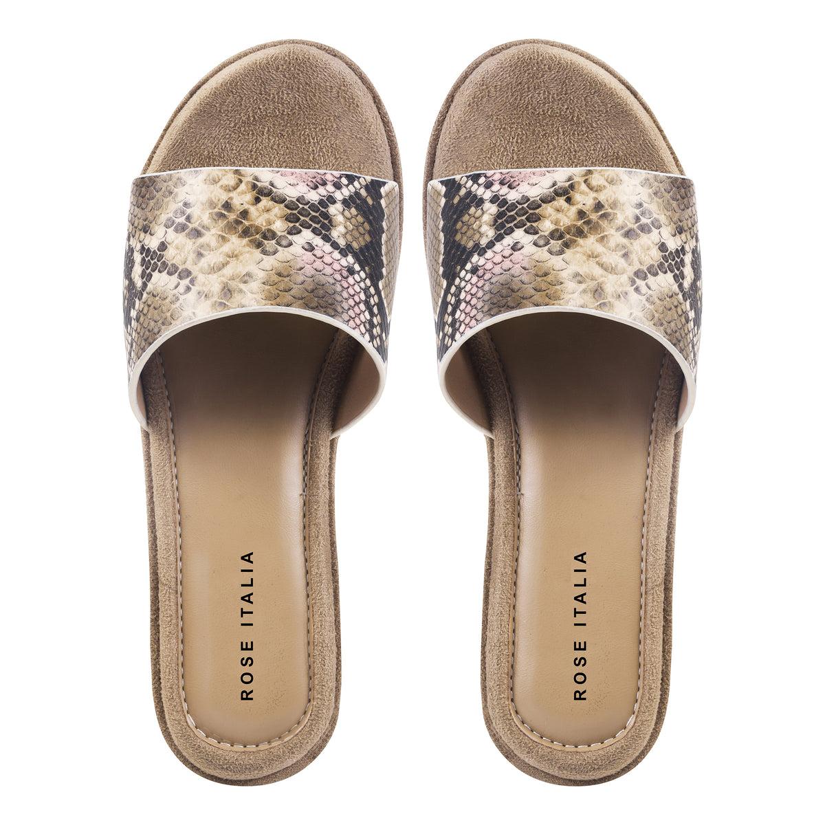 Python Chic Wedges