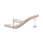 Crystal Knot Elegance Heels