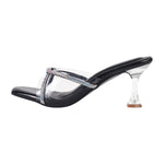Crystal Knot Elegance Heels