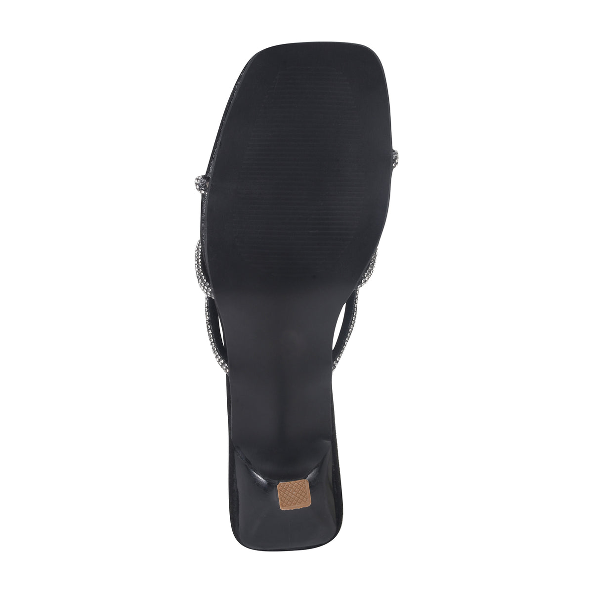 Midnight Glam Crystal Slip-ons