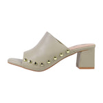 Studded Elegance Mules