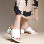 Studded Elegance Mules