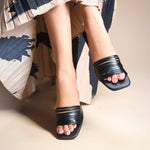 Lustre Layer Mules