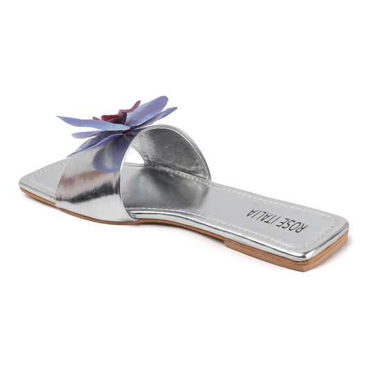 Orchid Elegance Flats  sliver