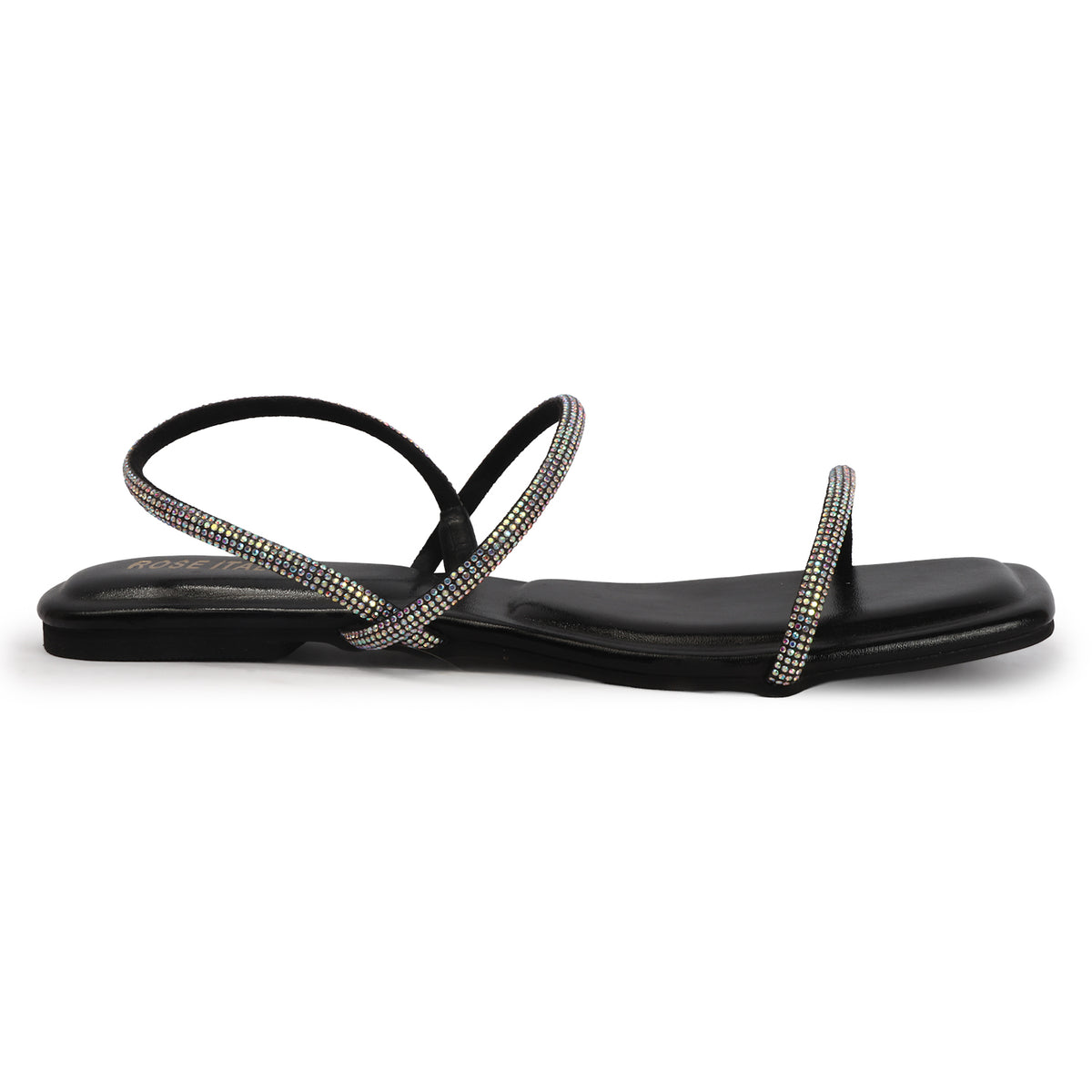 Rose Italia chic gold-toned Flat Sandals