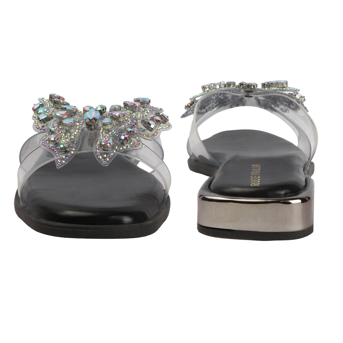 Butterfly Inspired Slip-on Flat Sandals