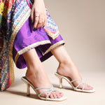 Midnight Glam Crystal Slip-ons