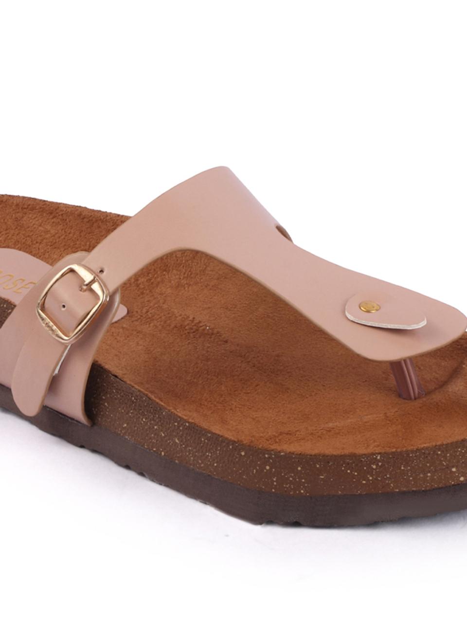 Rose Italia Toe-Ring Sandals