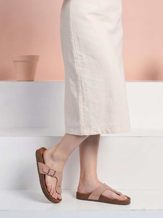 Rose Italia Toe-Ring Sandals