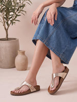 Rose Italia Toe-Ring Sandals