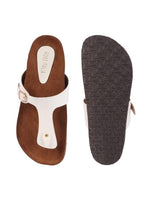 Rose Italia Toe-Ring Sandals