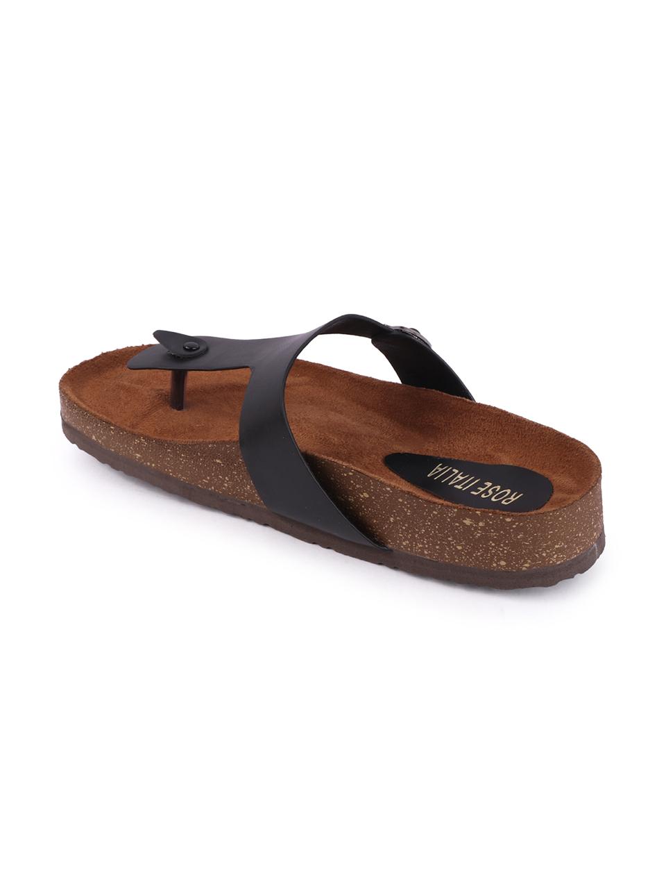 Rose Italia Toe-Ring Sandals