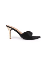 Rose Italia Stiletto Heel Mules