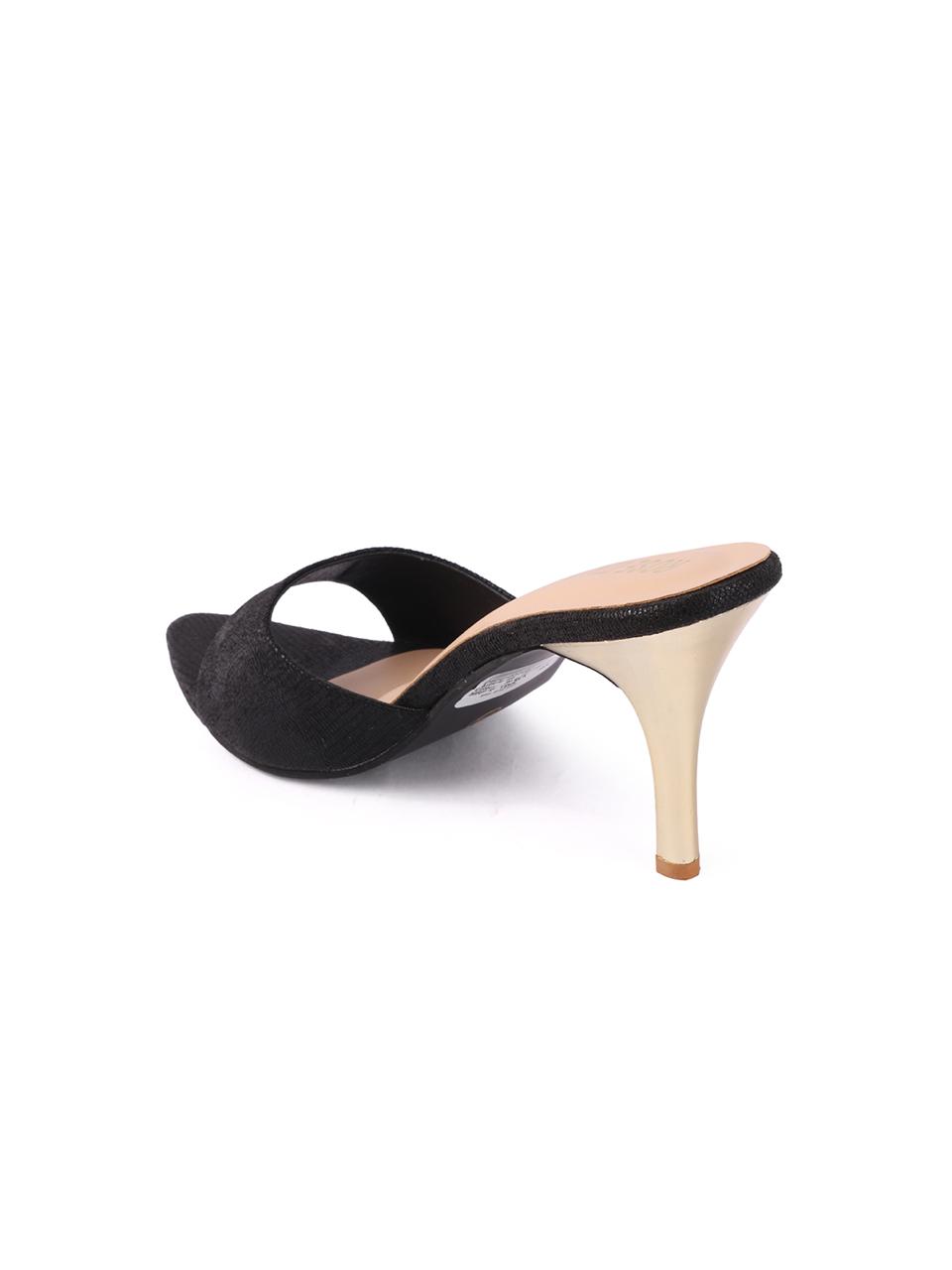 Rose Italia Stiletto Heel Mules