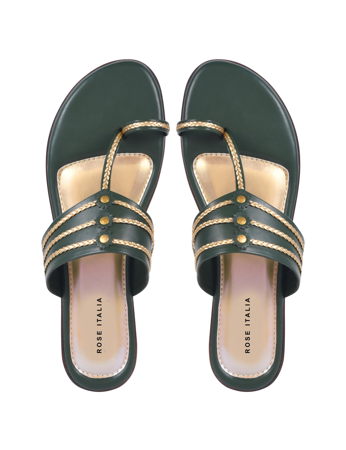 Emerald Charm Kolhapuri